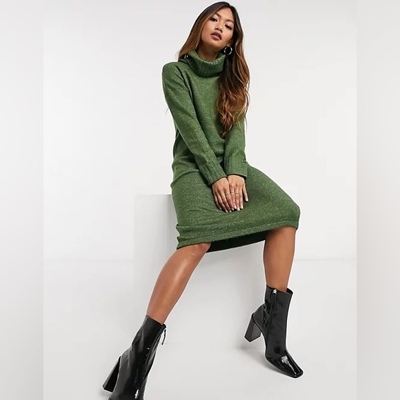 ASOS Dresses & Skirts - ASOS Vero Moda Gaiva Turtleneck Dress